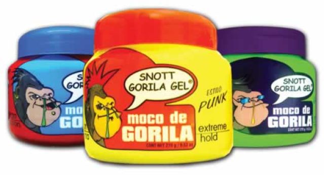 Productos singulares: Gel capilar Moco de Gorila