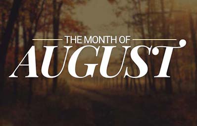 Los meses en la estrategia de marketing: agosto