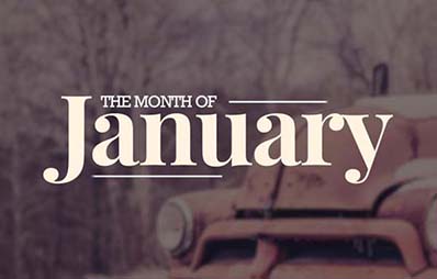 Los meses en la estrategia de marketing: enero