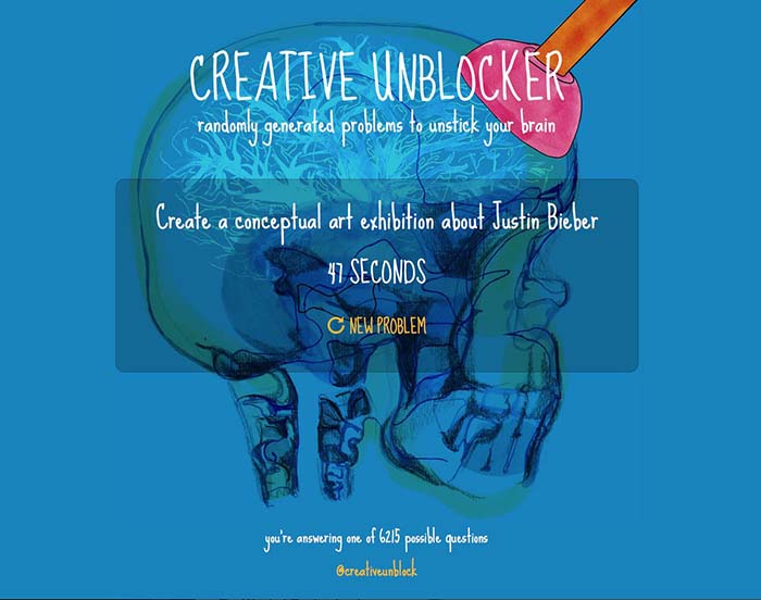 Cómo entrenar tu creatividad: Creative Unblocker
