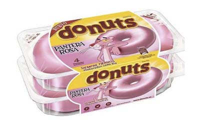 Productos singulares: Donuts Pantera Rosa Fusión