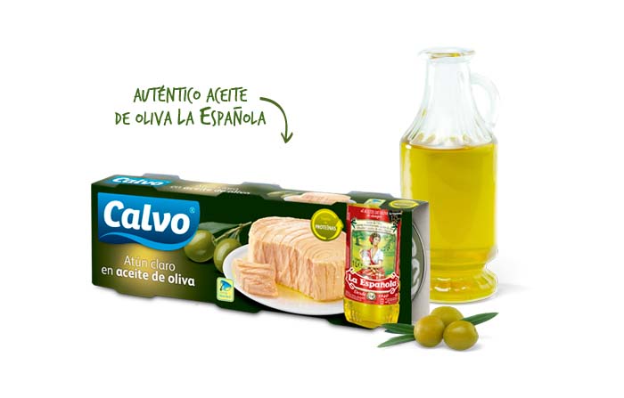 Ejemplos de cobranding entre marcas: Calvo y La Española