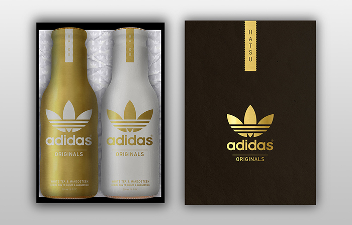 Ejemplos de cobranding entre marcas: Hatsu y Adidas