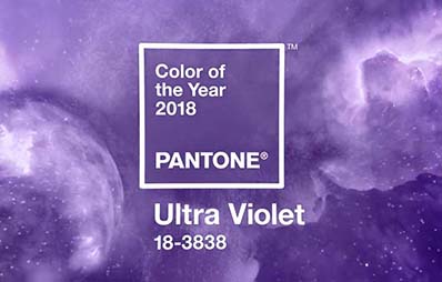 Nuevo color del año 2018: Pantone Ultra Violet 18-3838