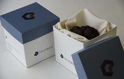 Productos singulares: Trufbox, el portal blanco de la trufa negra