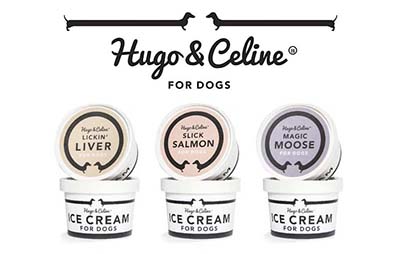 Productos singulares: Hugo & Celine, helados y productos para perros