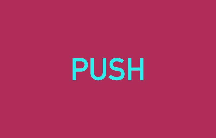 Conceptos de tendencia en el nuevo consumidor: Push