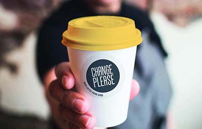 Change Please, cafeterías itinerantes que emplean a personas sin hogar