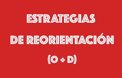 Estrategias derivadas del análisis CAME: De reorientación (O + D)