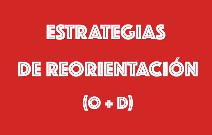 Estrategias derivadas del análisis CAME: De reorientación (O + D)
