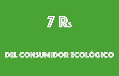Las siete erres del consumidor ecológico: economía circular