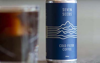 Seven Seeds, café enlatado refrigerado premium con el método Snap Chill