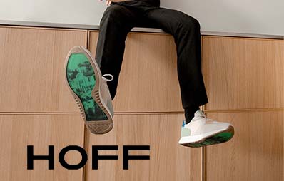 Hoff, marca española de zapatillas trendy con suela serigrafiada