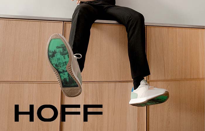 Hoff, marca española de zapatillas trendy con suela serigrafiada