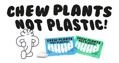 Nuud, chicles elaborados con plantas naturales y libres de plásticos