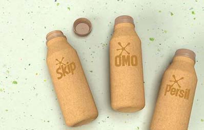Unilever apuesta por la primera botella de papel del mundo