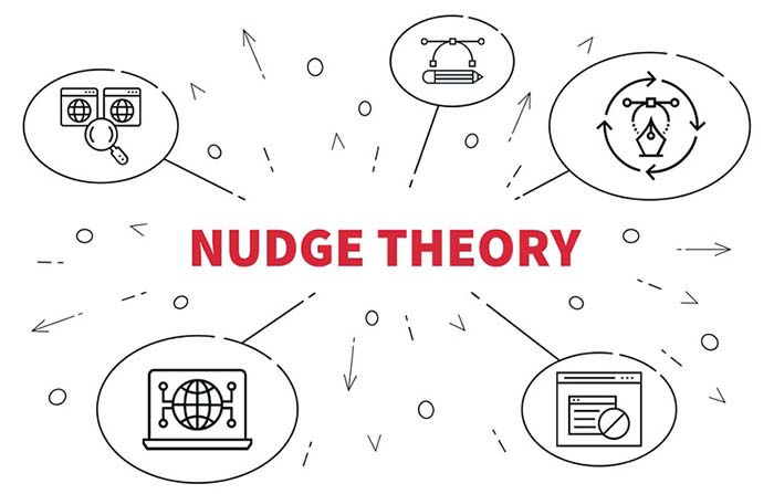 Nudge Theory o Teoría del Empujón en la estrategia de marketing