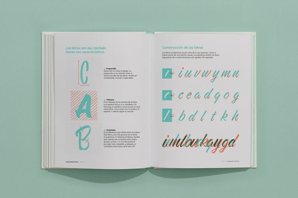 Cuaderno de Lettering de Rubio, herramienta para la caligrafía creativa