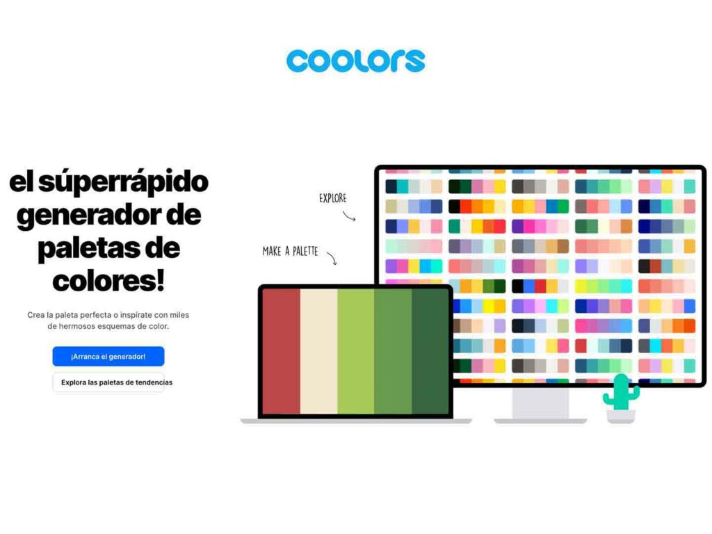 Coolors, interesante herramienta digital para generar paletas de color
