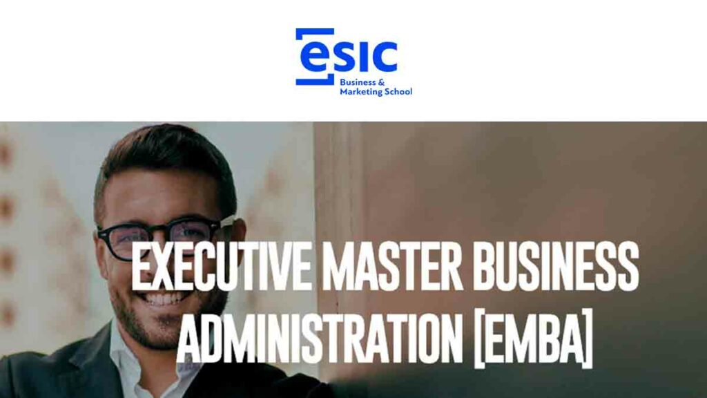 Máster Executive MBA (EMBA) de ESIC Business & Marketing School