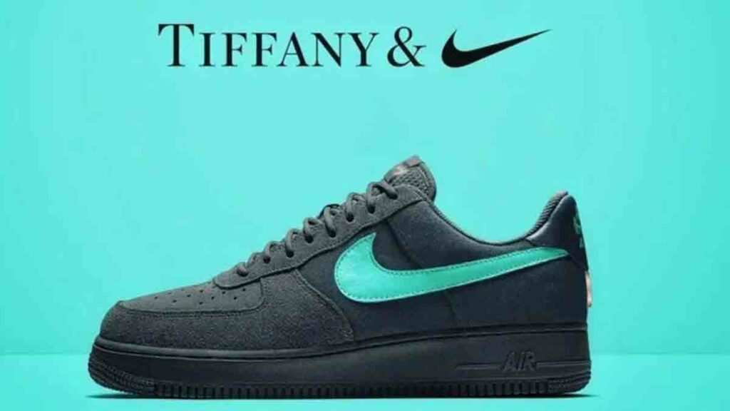 Ejemplo de cobranding: Nike y Tiffany & Co