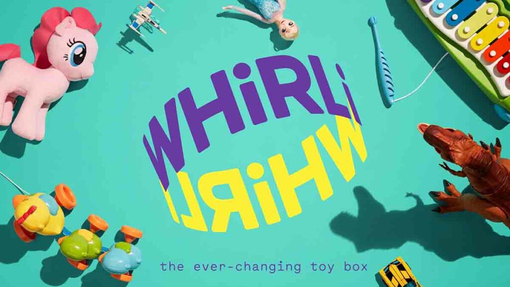 Whirli, modelo de suscripción de intercambio de juguetes